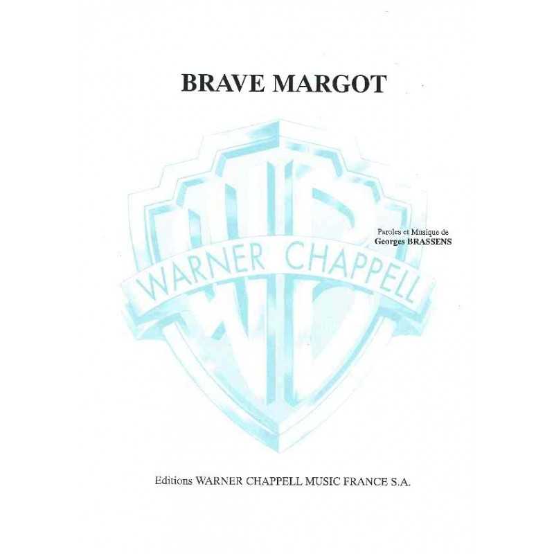BRAVE MARGOT by Georges BRASSENS