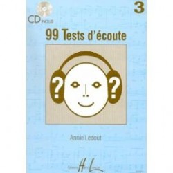 99 TESTS D'ÉCOUTE Vol.3 (+CD)