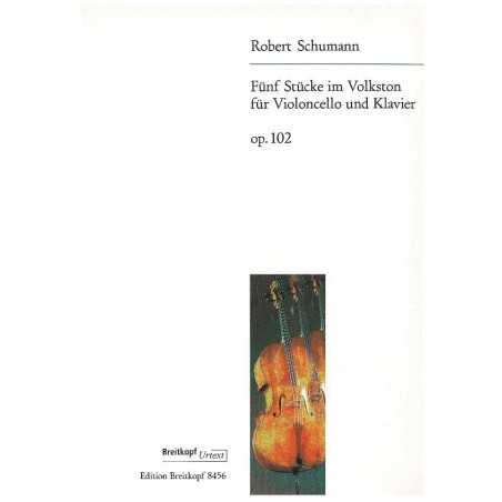 FÜNF STÜCKE IM VOLKSTON Op.102