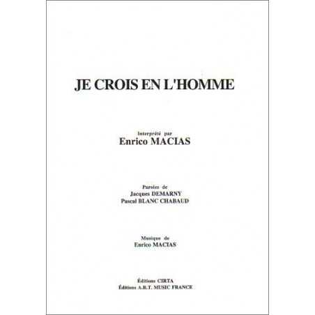 JE CROIS EN L'HOMME