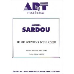 JE ME SOUVIENS D'UN ADIEU