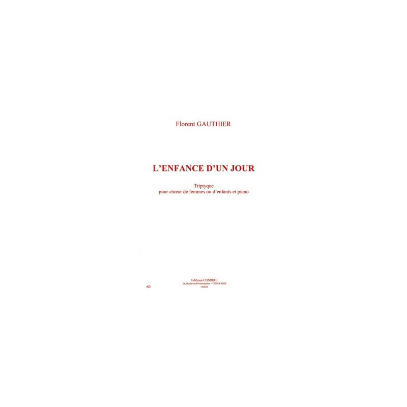 L'ENFANCE D'UN JOUR