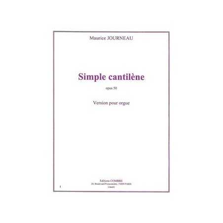 SIMPLE CANTILÈNE OP.50