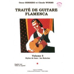TRAITÉ GUITARE FLAMENCA VOL.5 - STYLES DE BASE BULERIA (+CD)