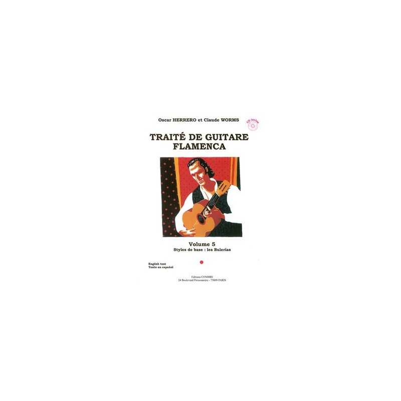TRAITÉ GUITARE FLAMENCA VOL.5 - STYLES DE BASE BULERIA (+CD)