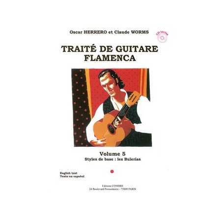 TRAITÉ GUITARE FLAMENCA VOL.5 - STYLES DE BASE BULERIA (+CD)