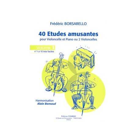 ETUDES AMUSANTES (40) VOL.1 (1 À 10)