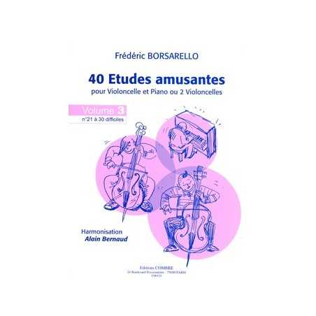 ETUDES AMUSANTES (40) VOL.3 (21 À 30)