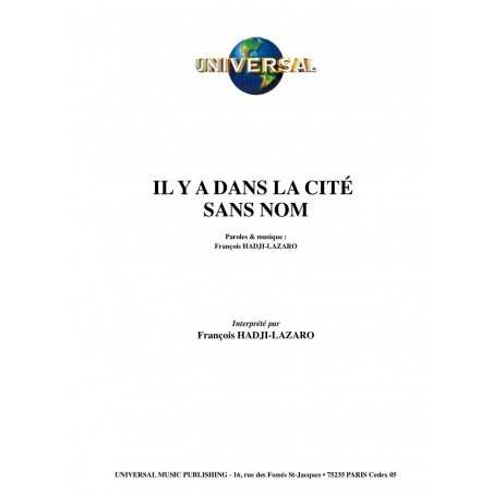  IL Y A DANS LA CITÉ SANS NOM