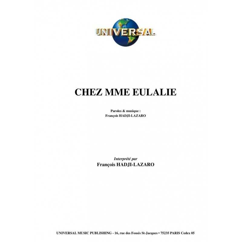 CHEZ MME EULALIE
