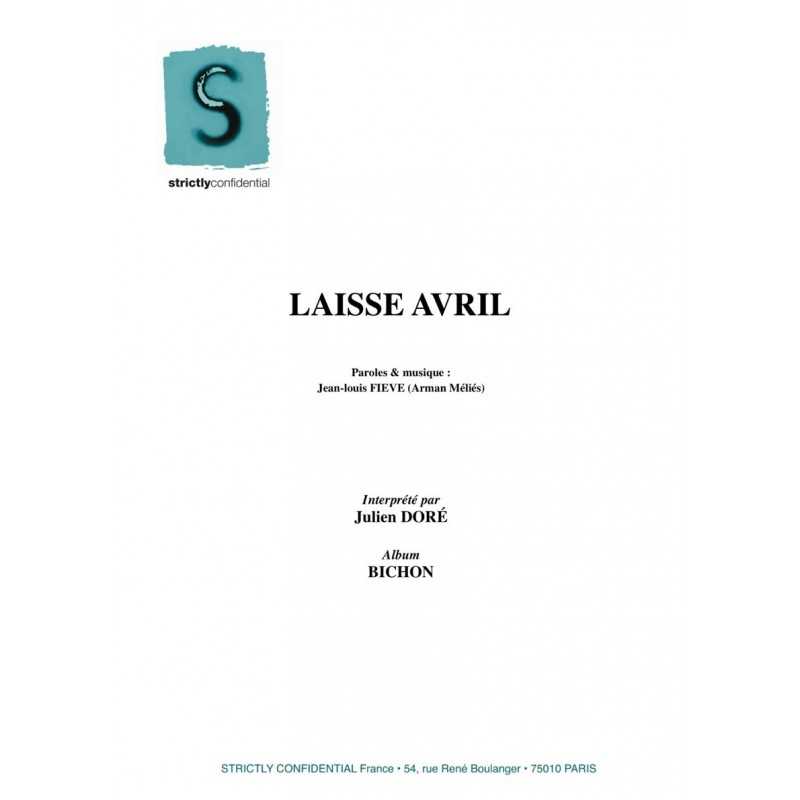 LAISSE AVRIL