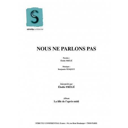 NOUS NE PARLONS PAS