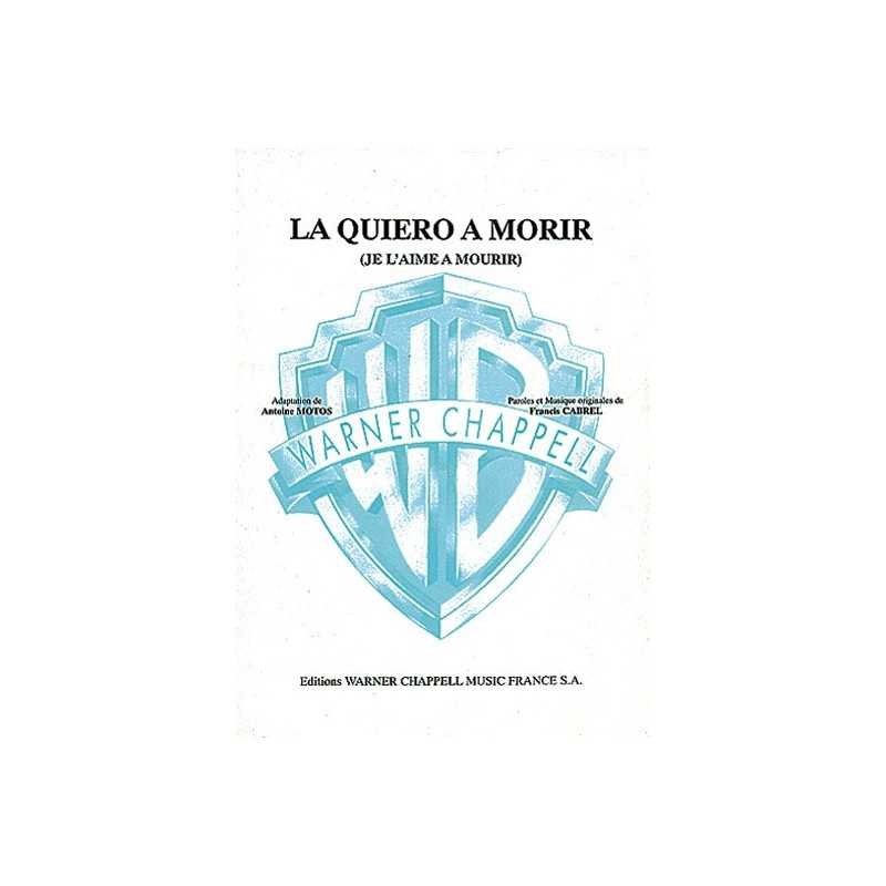 LA QUIERO A MORIR