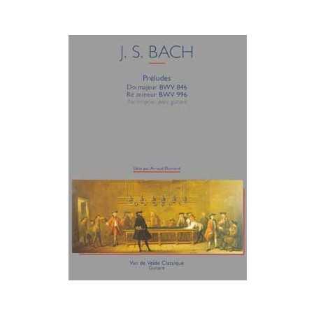 PRÉLUDES EN DO MAJ./RÉ MIN. BWV846 ET 996