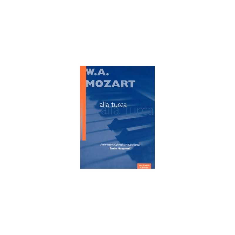 Sheet music ALLA TURCA KV331 Wolfgang Amadeus MOZART