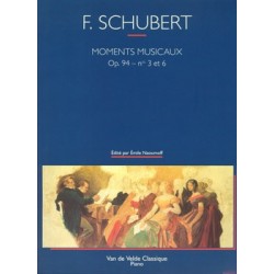 MOMENTS MUSICAUX N°3 ET 6