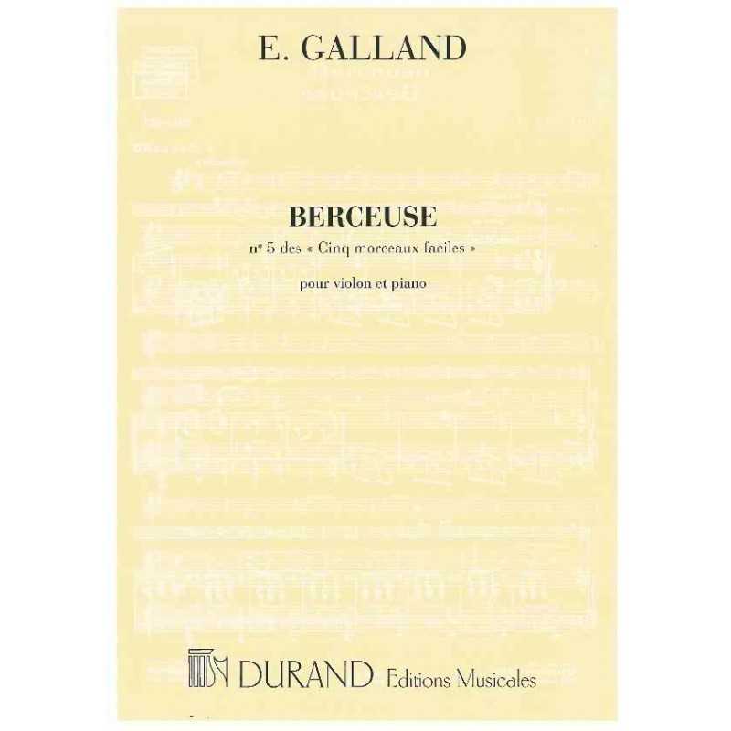 BERCEUSE - GALLAND