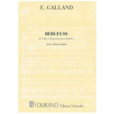 BERCEUSE (pour Violon et Piano)