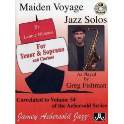 MAIDEN VOYAGE JAZZ SOLOS (+CD)