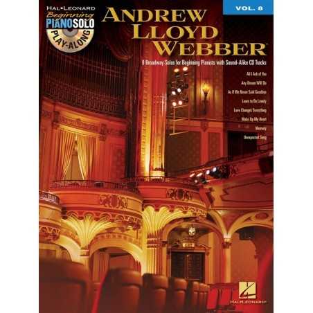 BEGINNING PIANO SOLO PLAY-ALONG VOL. 8 : ANDREW LLOYD WEBBER