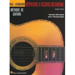 MÉTHODE DE GUITARE - RÉPERTOIRE D'ACCORDS INSTANTANÉ (2ND EDITION)