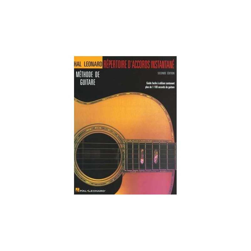 MÉTHODE DE GUITARE - RÉPERTOIRE D'ACCORDS INSTANTANÉ (2ND EDITION)