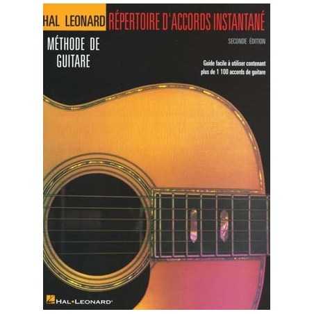 MÉTHODE DE GUITARE - RÉPERTOIRE D'ACCORDS INSTANTANÉ (2ND EDITION)