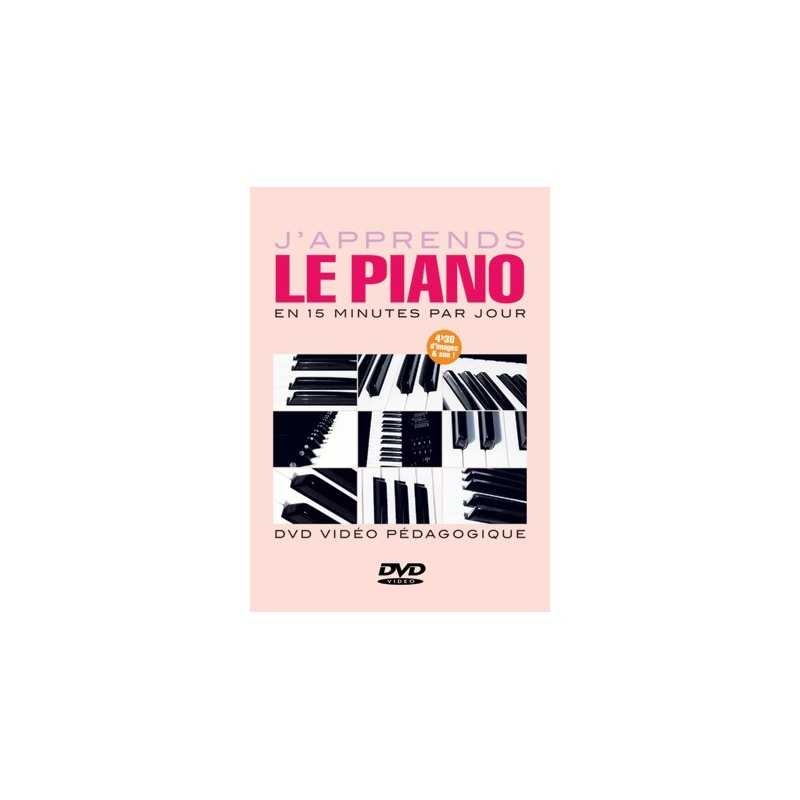 J'APPRENDS LE PIANO EN 15 MINUTES PAR JOUR (DVD)