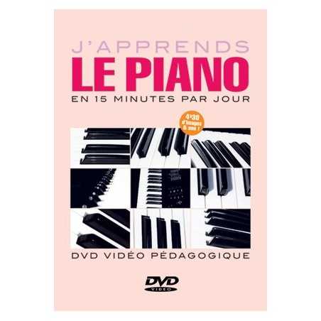 J'APPRENDS LE PIANO EN 15 MINUTES PAR JOUR (DVD)