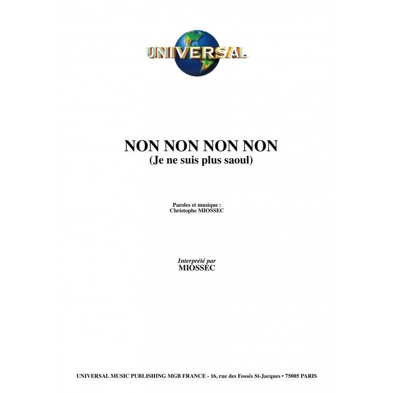 NON NON NON NON (Je ne suis pas saoul)
