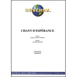 CHANT D'ESPÉRANCE