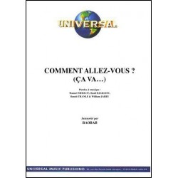 COMMENT ALLEZ-VOUS (ÇA VA...)