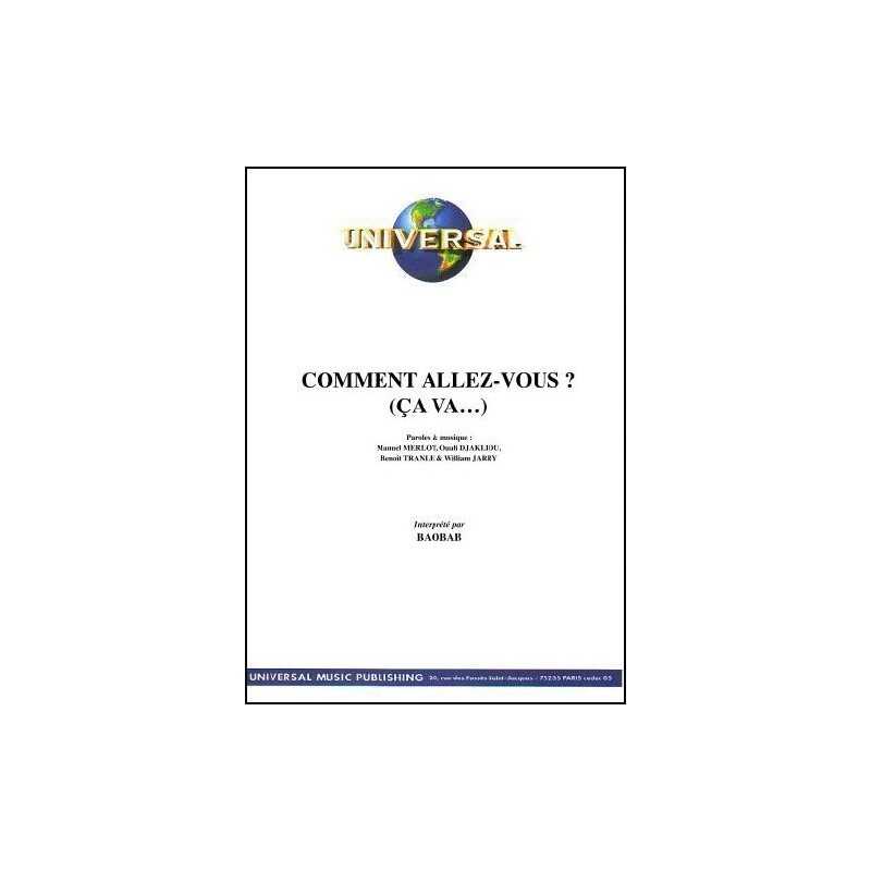 COMMENT ALLEZ-VOUS  (ÇA VA...)