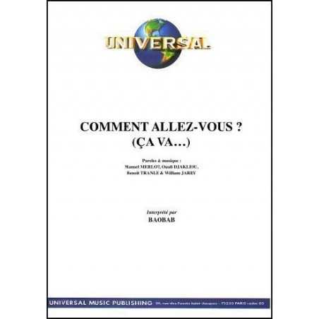COMMENT ALLEZ-VOUS  (ÇA VA...)