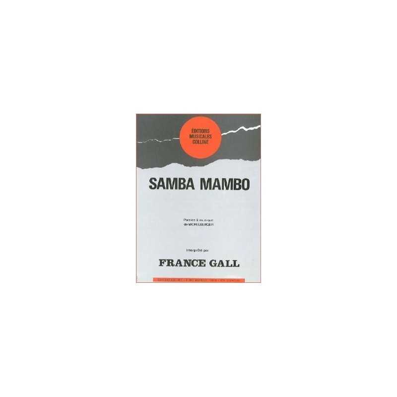 Partition SAMBA MAMBO France Gall