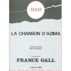 Partition LA CHANSON D'AZIMA France Gall