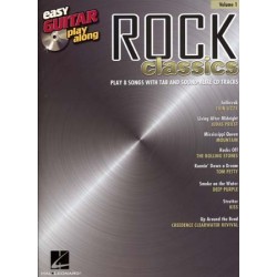 EASY GUITAR PLAY-ALONG VOL.1 - ROCK CLASSICS (+CD)