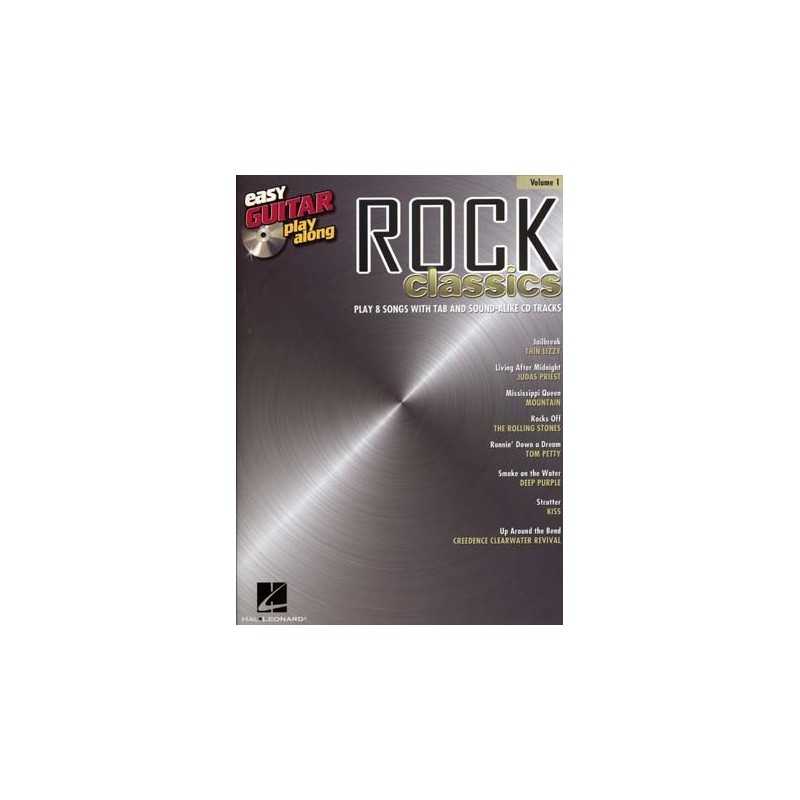 EASY GUITAR PLAY-ALONG VOL.1 - ROCK CLASSICS (+CD)