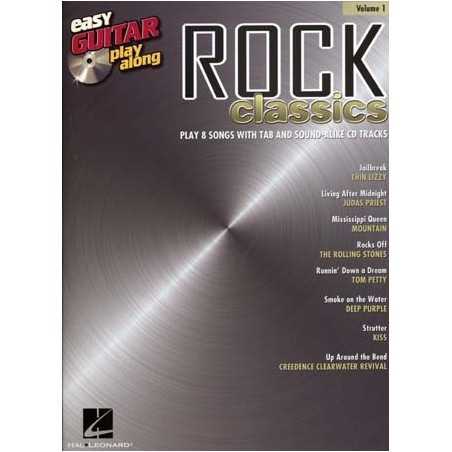 EASY GUITAR PLAY-ALONG VOL.1 - ROCK CLASSICS (+CD)