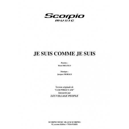 JE SUIS COMME JE SUIS