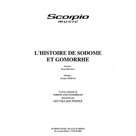 L'HISTOIRE DE SODOME ET GOMORRHE