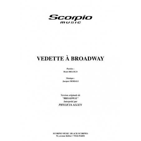 VEDETTE À BROADWAY