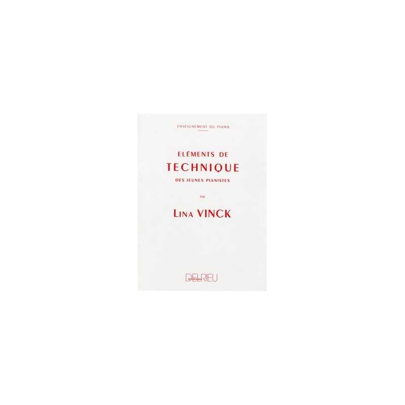 ELÉMENTS DE TECHNIQUE DES JEUNES PIANISTES