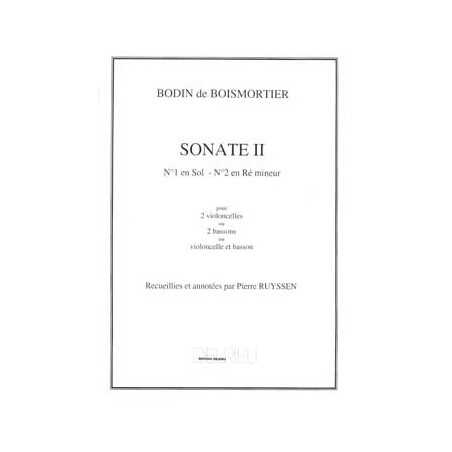SONATE N°2 EN RÉ MIN.