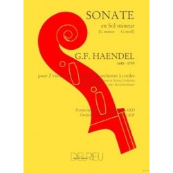 SONATE EN SOL MIN.