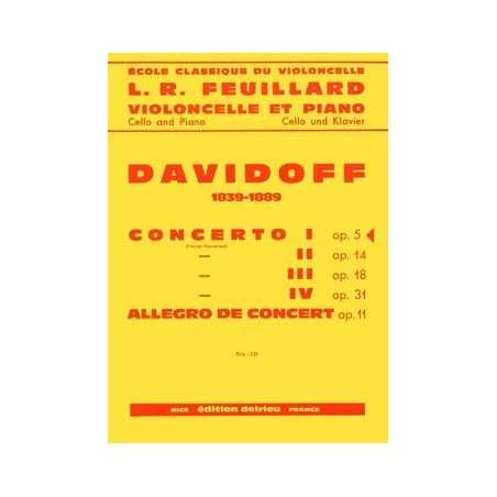CONCERTO N°1 OP.5 EN SI MIN.