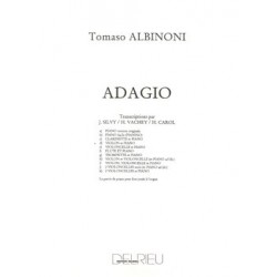 Sheet music ADAGIO Tomaso ALBINONI