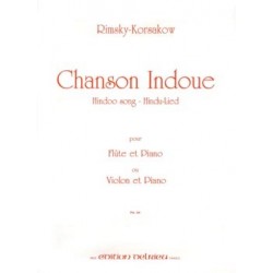 SADKO : CHANSON HINDOUE (violon ou flûte et piano)