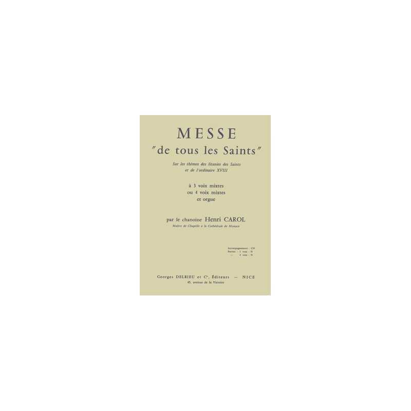 MESSE DE TOUS LES SAINTS