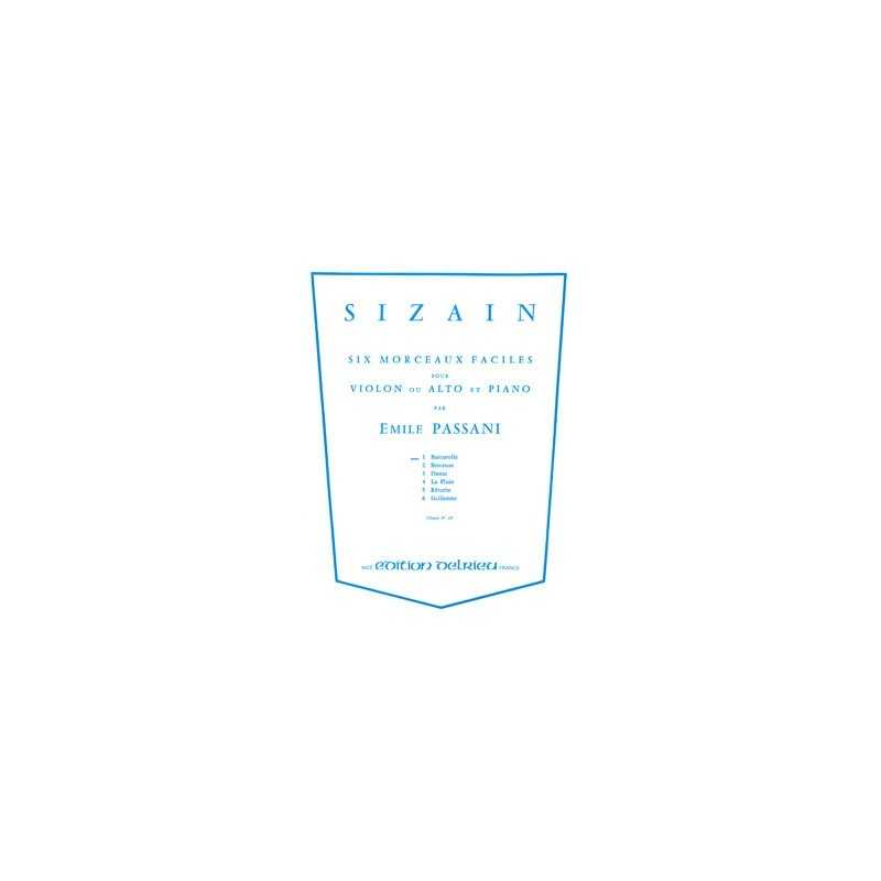 SIZAIN 1 : BARCAROLLE